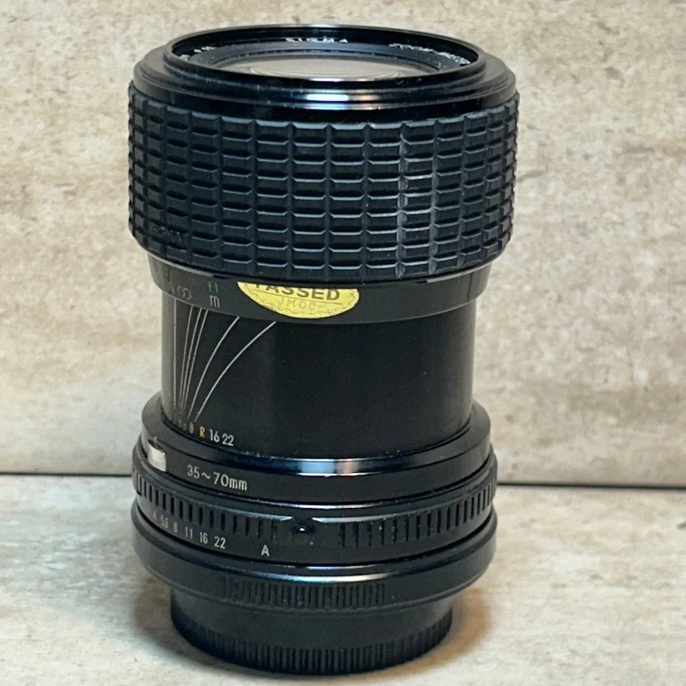 Sigma Zoom-Master 35-70mm f2.8-4 Multi-Coated Lens for Canon FD Mount Japan